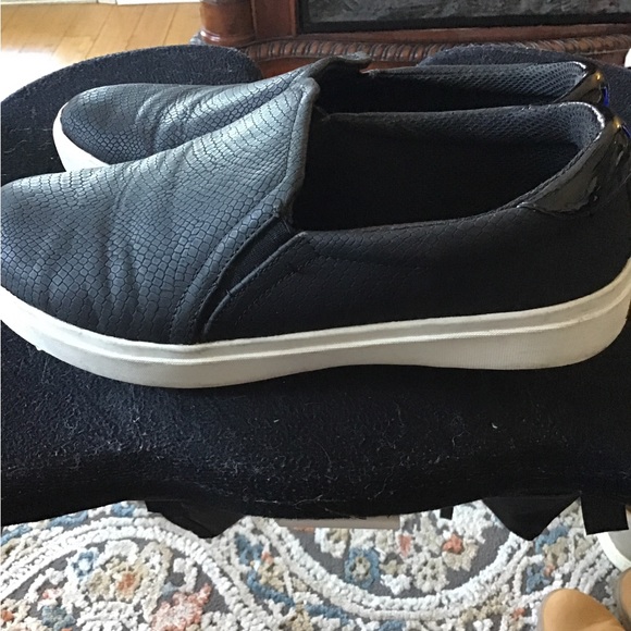 🌻DR.SCHOLL’S Sz 9 BLACK FAUX LEATHER BE ENERGIZED SHOES - Picture 6 of 8